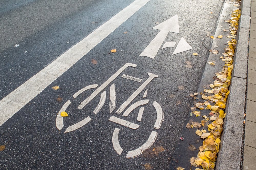 26.10.15 Frohmestraße Tempo30 Radschutzstreifen Symbolbild