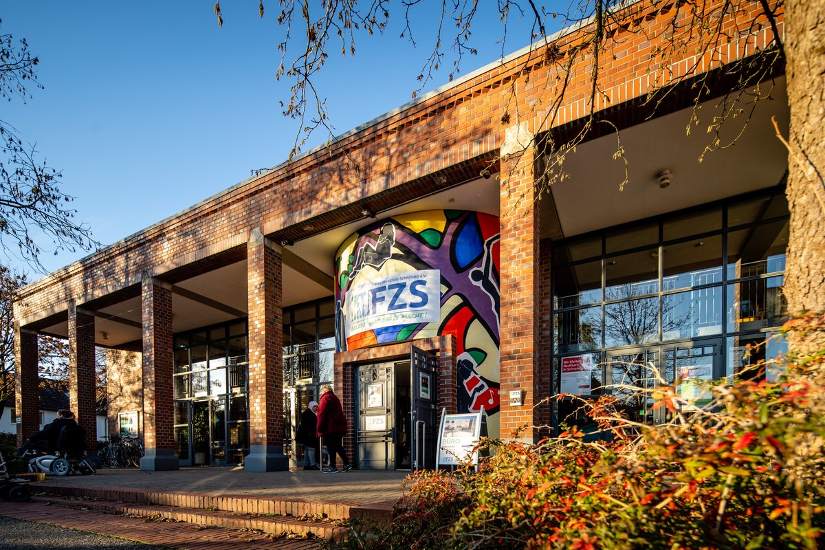 Eingang vom Freizeitzentrum Schnelsen